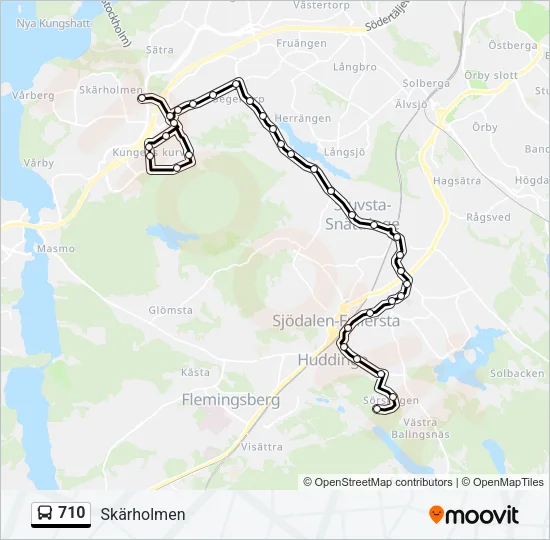 710  Line Map