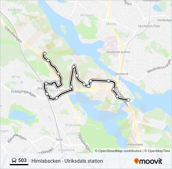 503  Line Map