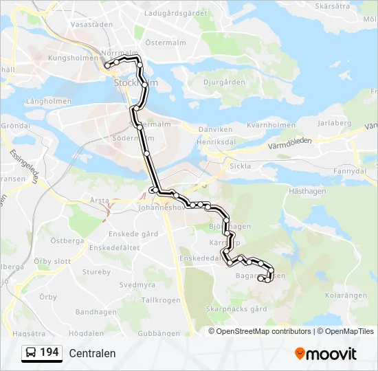 194  Line Map