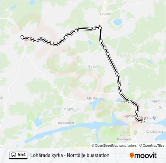 654  Line Map