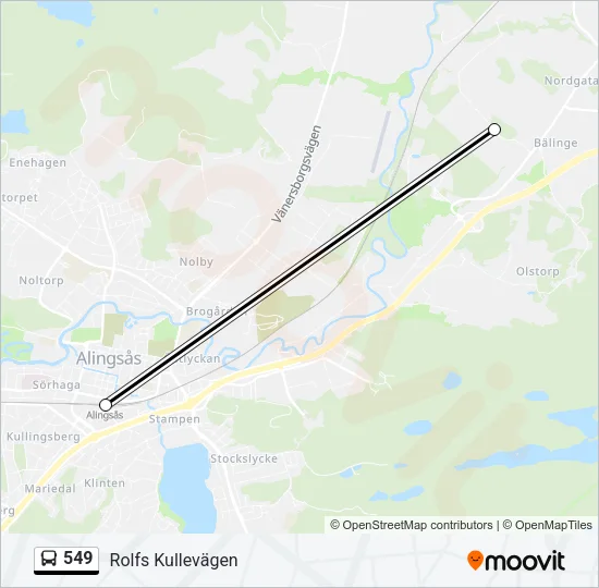 549  Line Map