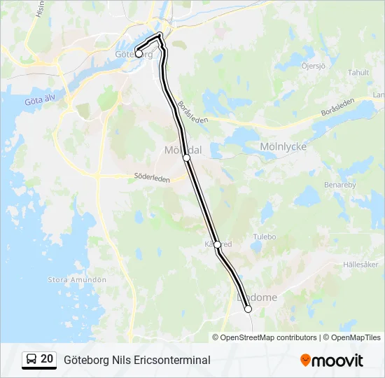 20  Line Map