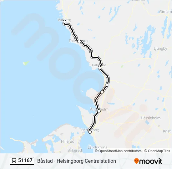 51167 Bus Line Map