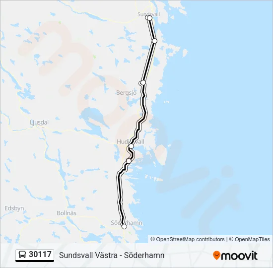 30117  Line Map