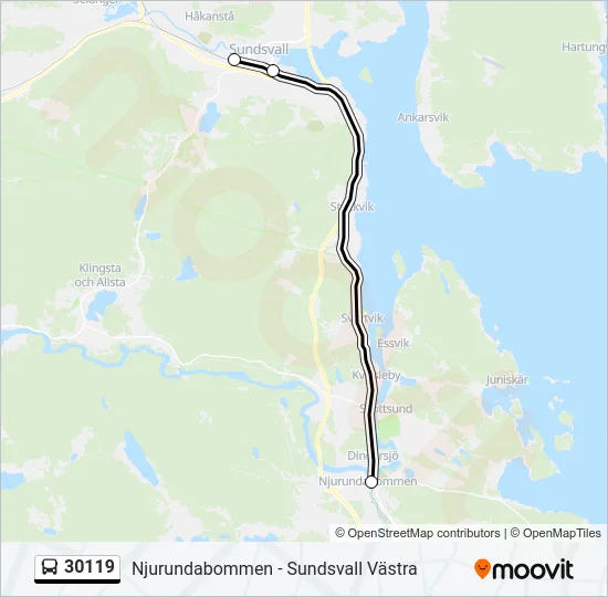 30119  Line Map
