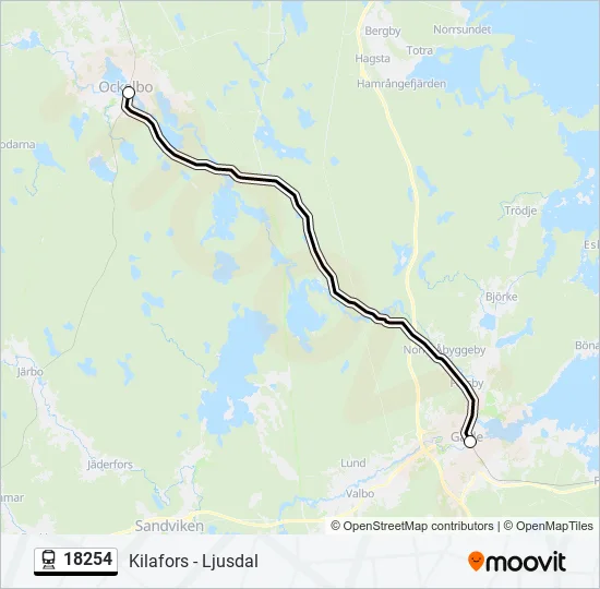 18254 Train Line Map