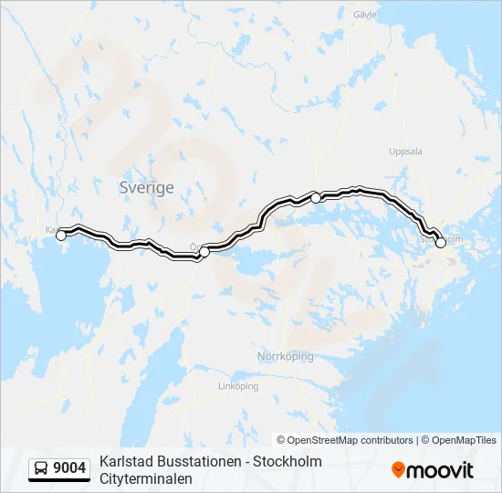 9004  Line Map