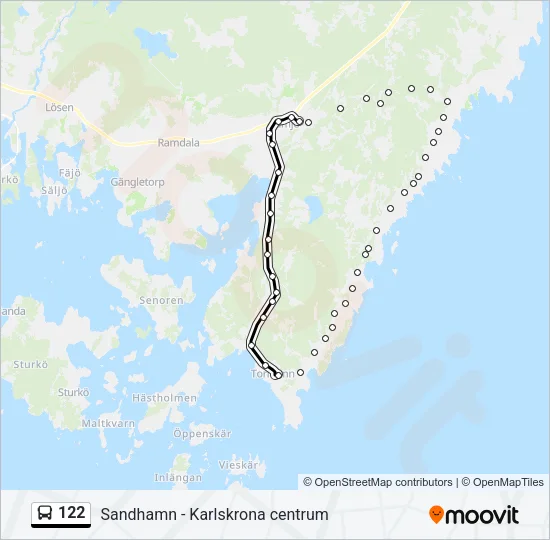 122  Line Map
