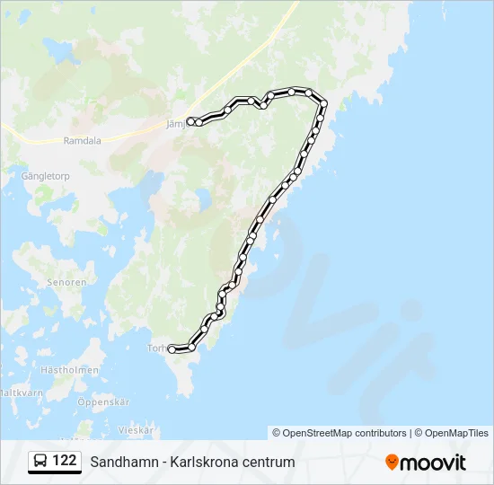122  Line Map