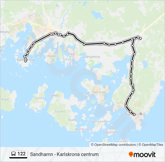 122  Line Map