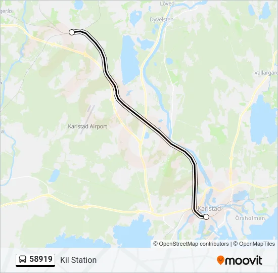 58919  Line Map
