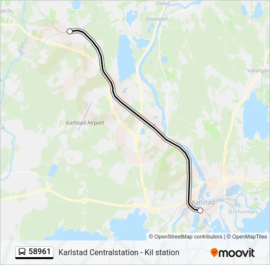 58961  Line Map