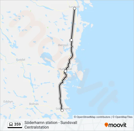 359  Line Map