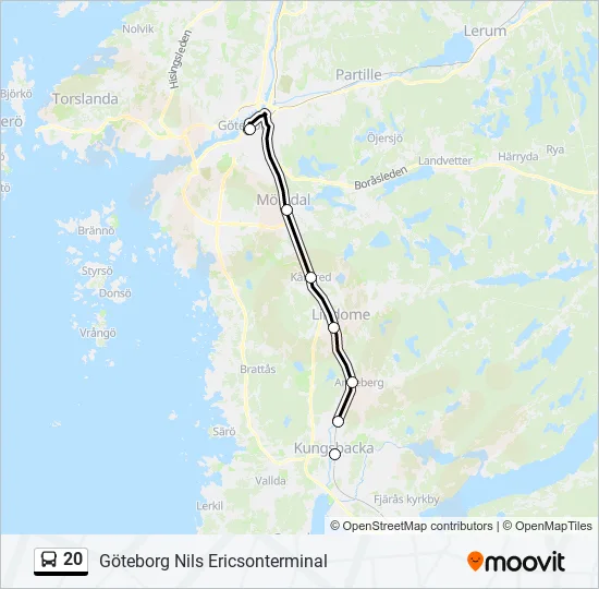 20  Line Map