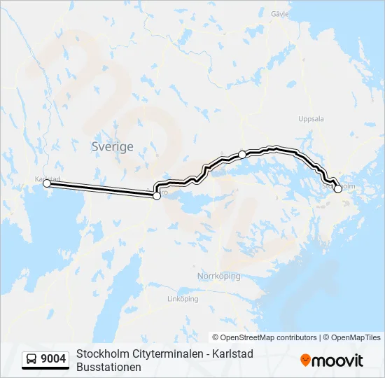 9004  Line Map