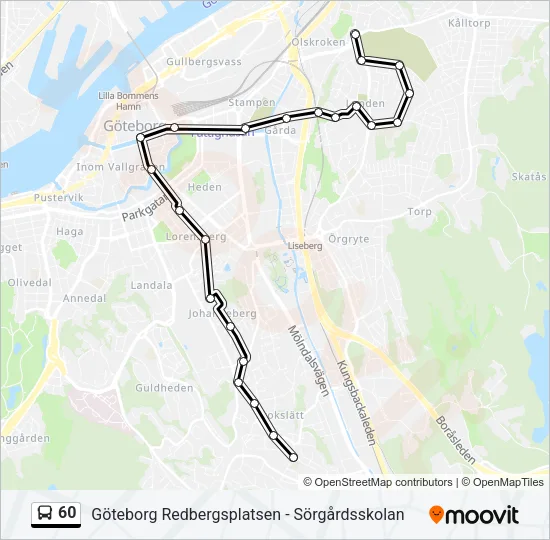 60  Line Map