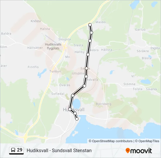 29  Line Map