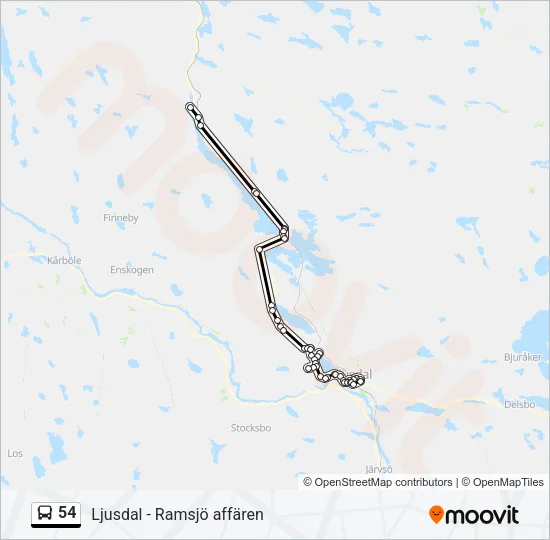 54  Line Map