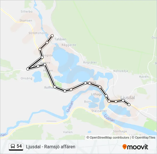 54  Line Map