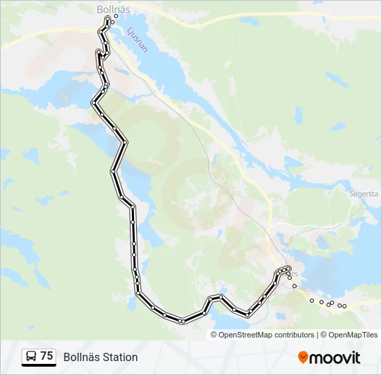 75  Line Map