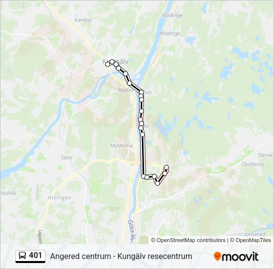 401  Line Map