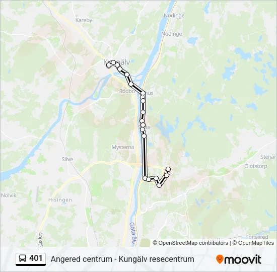 401  Line Map