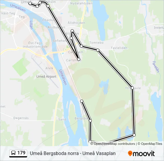 179  Line Map