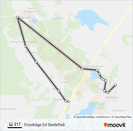 217  Line Map