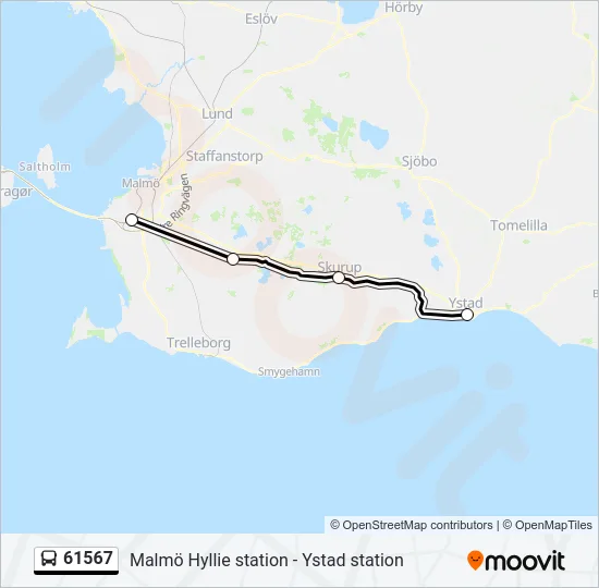 61567  Line Map