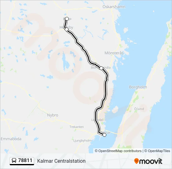 78811 Bus Line Map