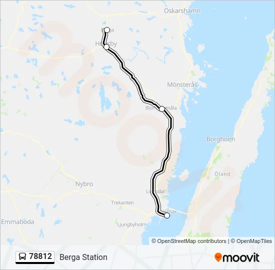 78812 Bus Line Map