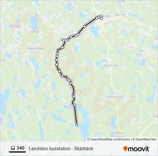 340  Line Map