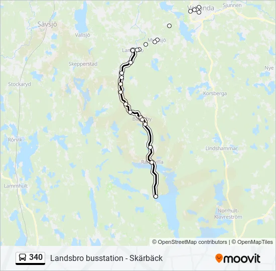 340  Line Map