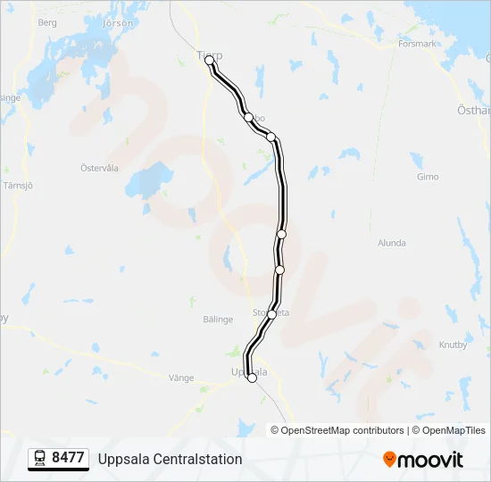 8477  Line Map