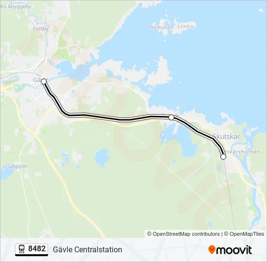8482  Line Map