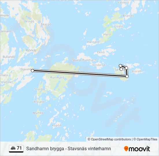 71  Line Map