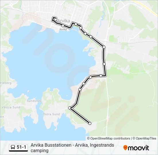 51-1  Line Map