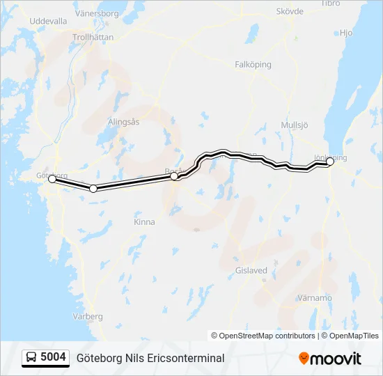 5004  Line Map
