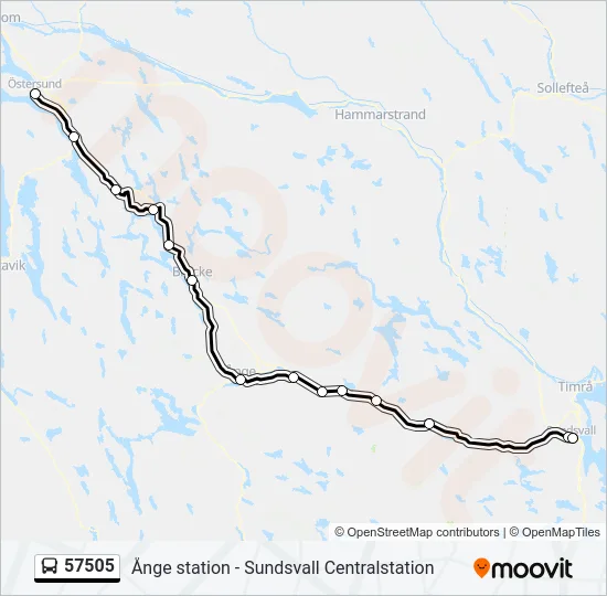 57505  Line Map