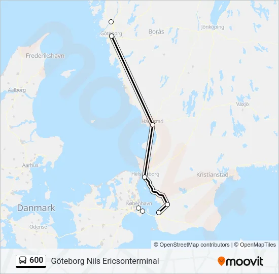 600  Line Map