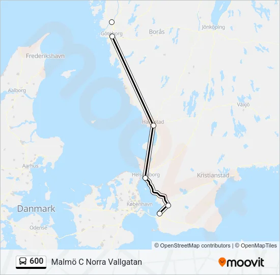 600  Line Map