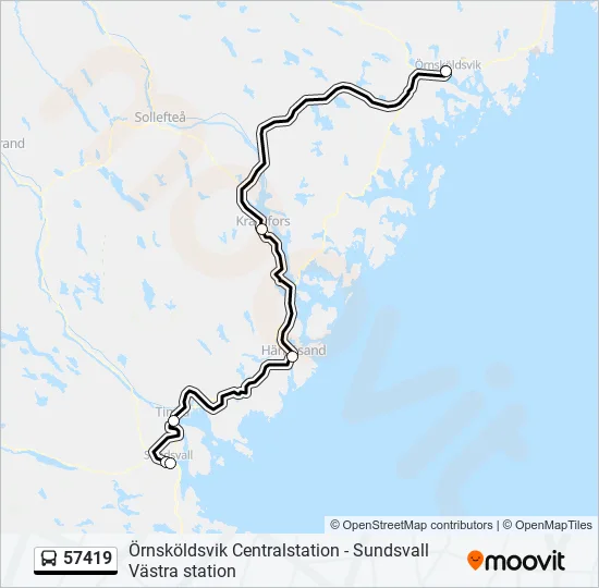 57419  Line Map
