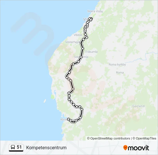 51  Line Map