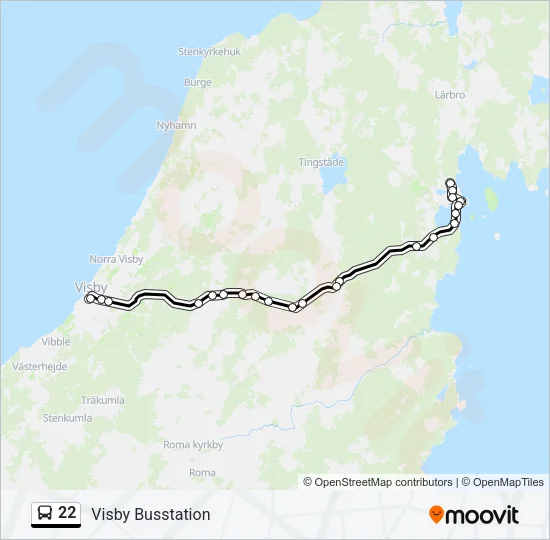 22  Line Map