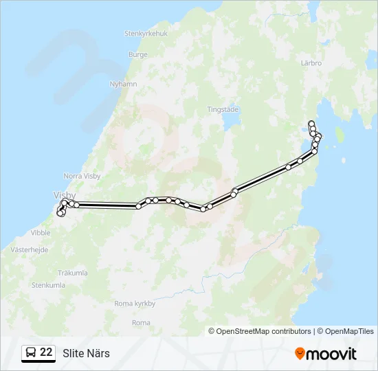 22  Line Map