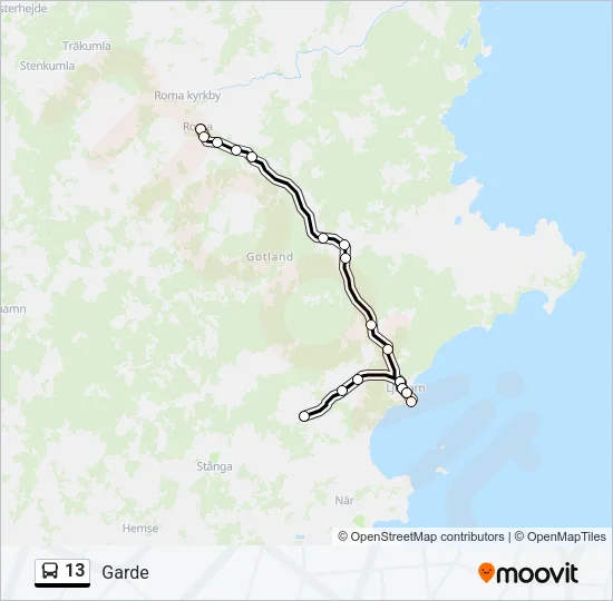 13  Line Map
