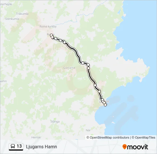 13  Line Map