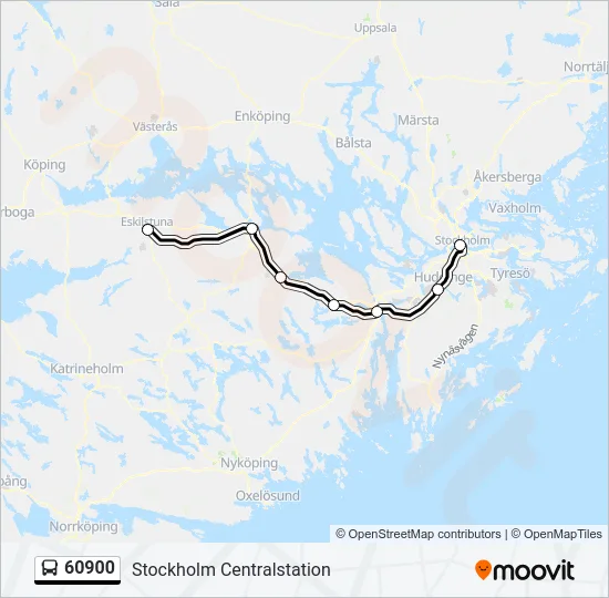 60900 Bus Line Map