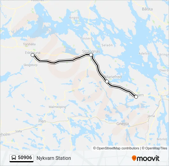 50906 Bus Line Map