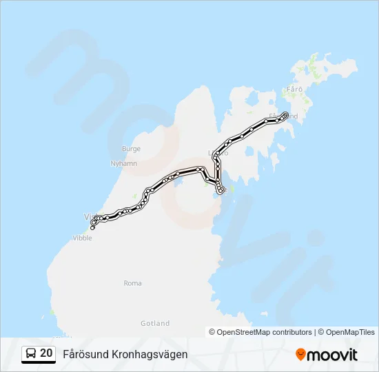 20  Line Map
